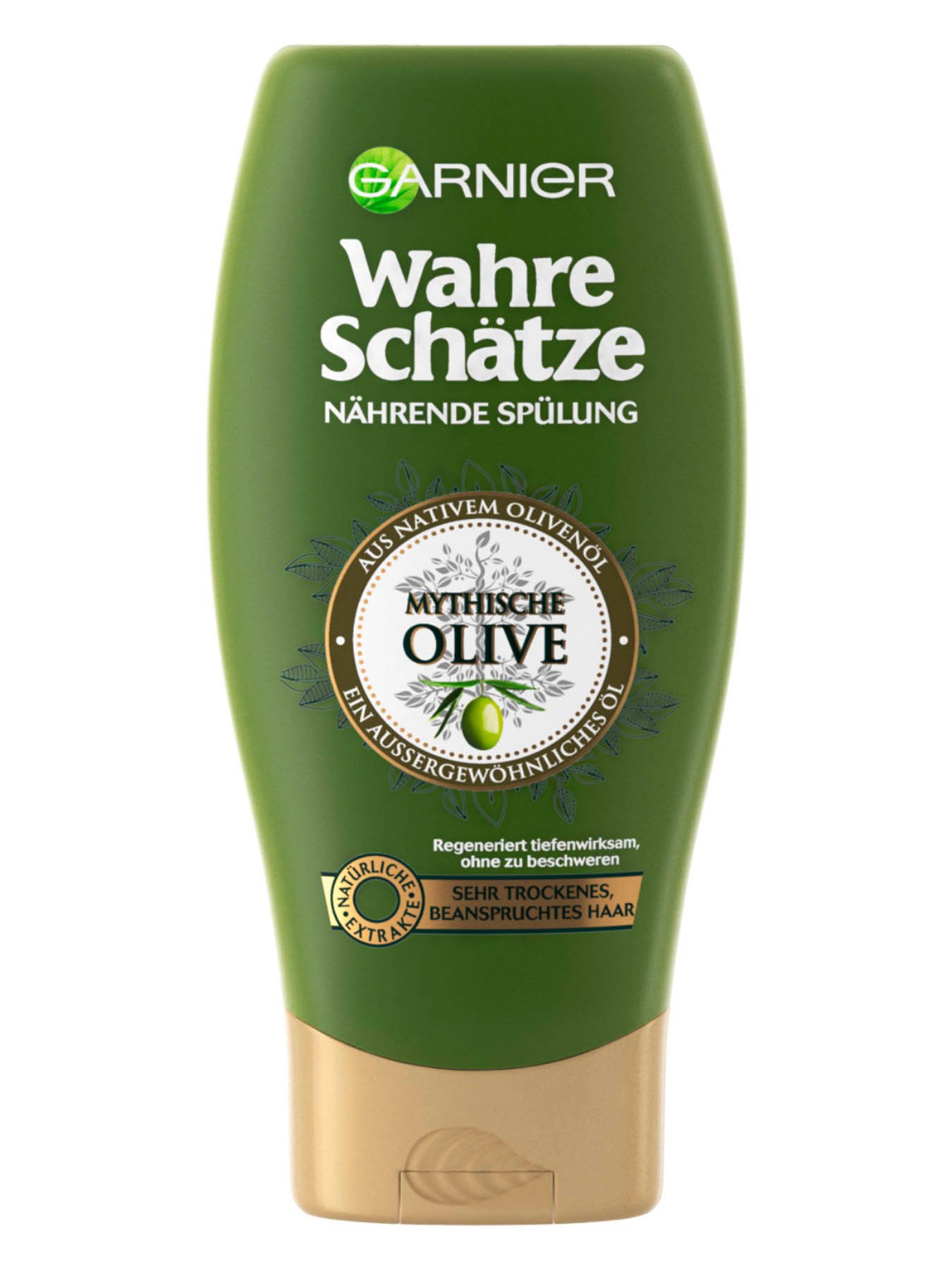 Naehrende-Spuelung-Wahre-Schaetze-Mythische-Olive-250ml-Vorderseite-Garnier-Deutschland-gross